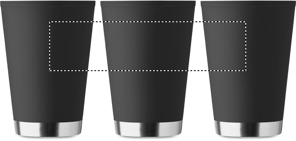 Bicchiere a doppio strato. 300 ml. roundscreen 03