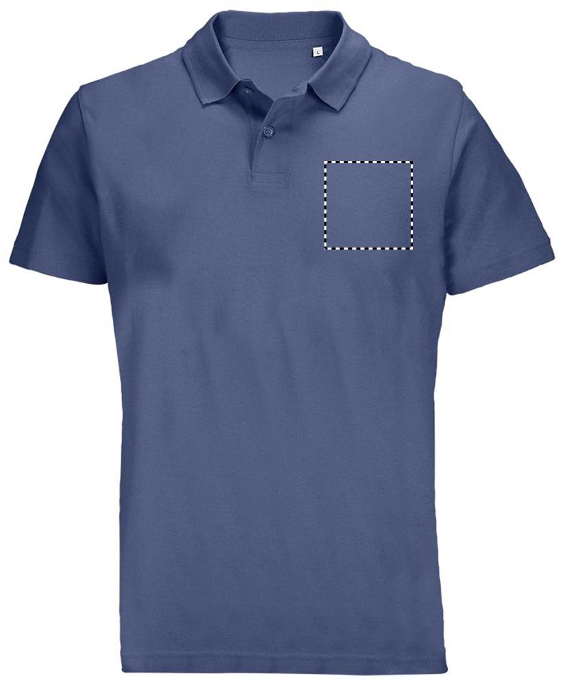 PULSE UNISEX POLO chest dm