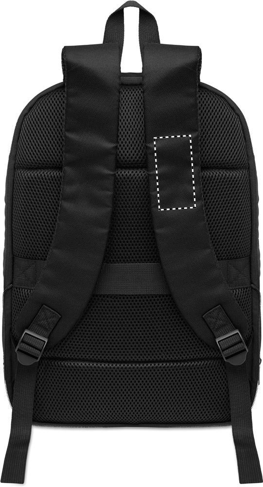 Expandable 600D RPET backpack shoulder strap left 03