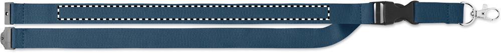 Lanyard cotton 20mm strap/s front 04