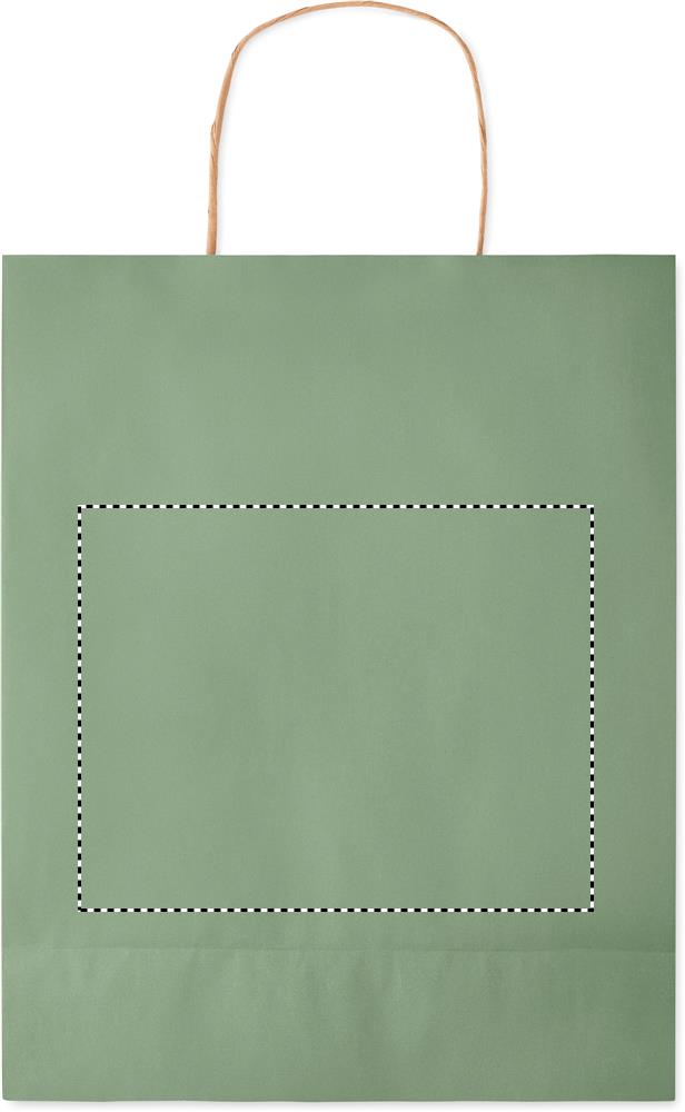 Medium Gift paper bag  90 gr/m² back 09