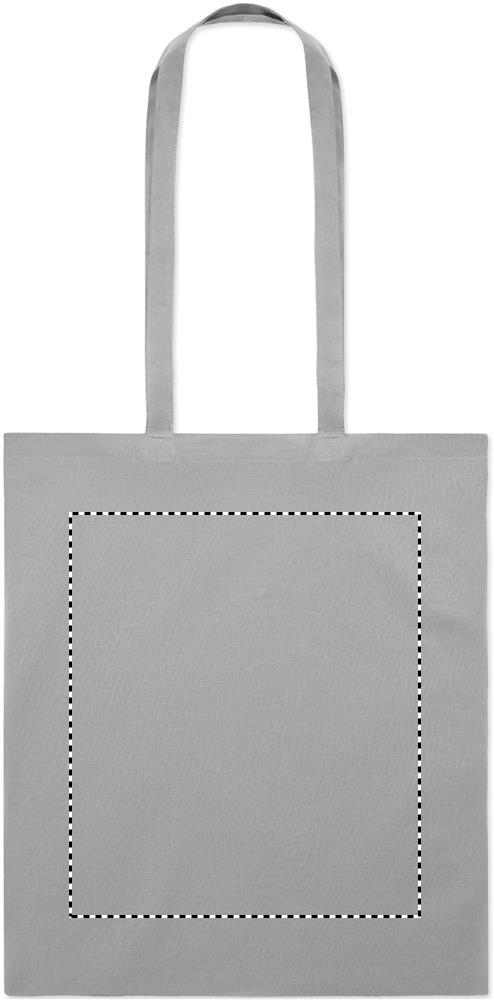 Organic cotton shopping bag EU front td1 07