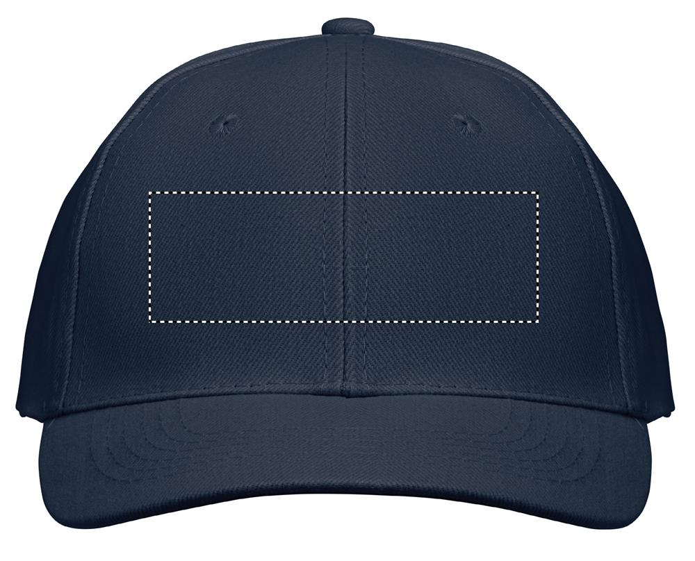 BUFFALO SIX PANEL CAP front embroidery fn