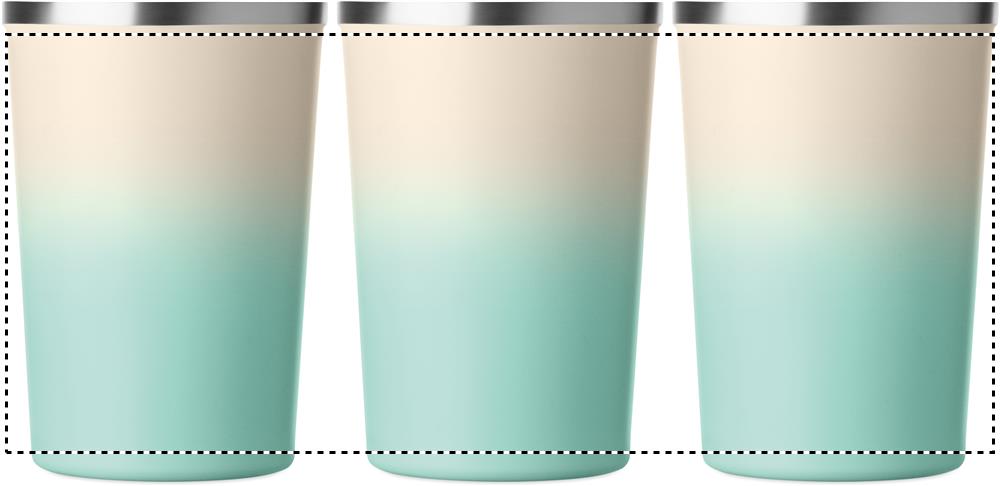 Bicchiere doppio strato 350 ml 360 digital 77