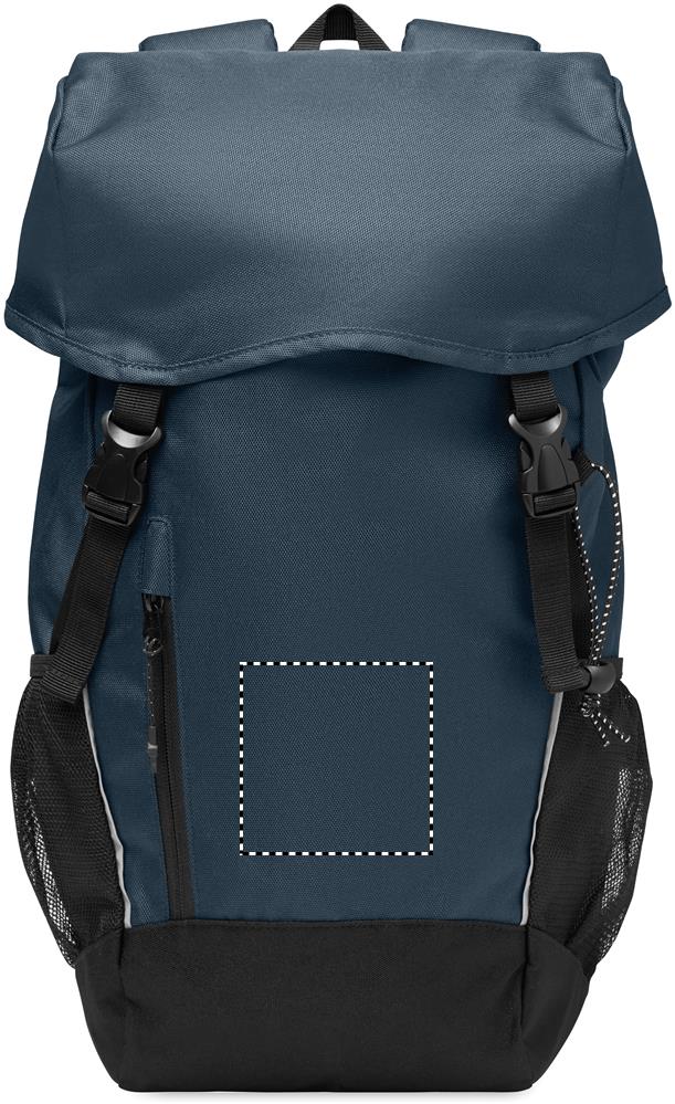 RPET backpack 15L front pocket 04