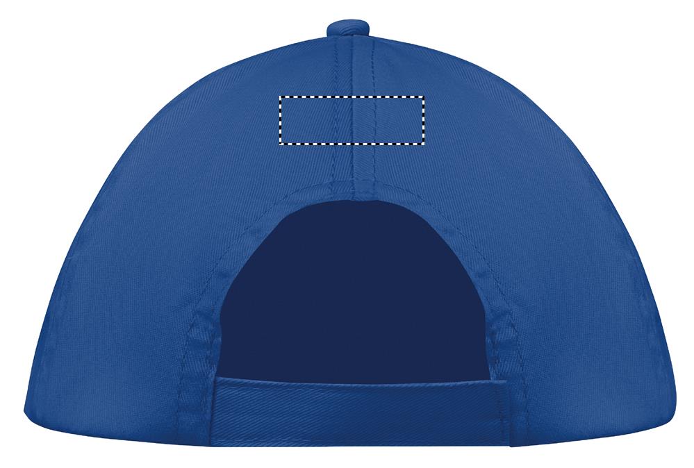 BUZZ FIVE PANEL CAP back rb