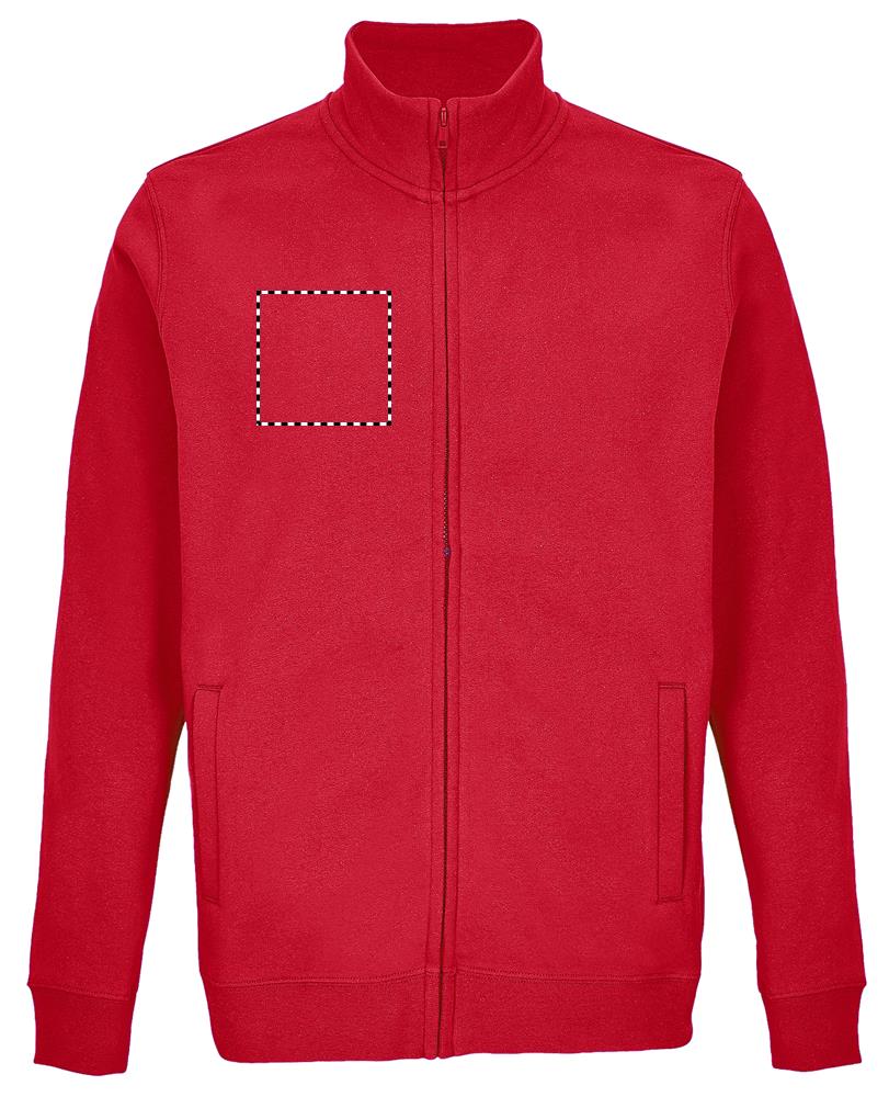 COOPER FULL ZIP SWEAT chest right bt