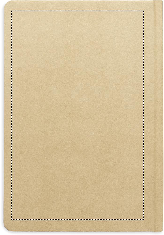 A5 sugarcane PLA notebook back 39
