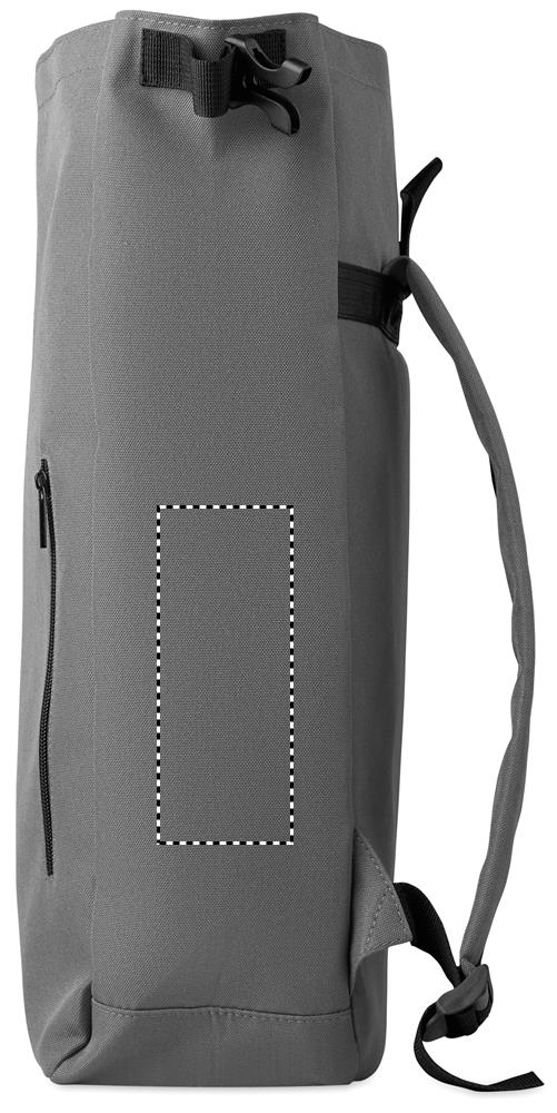 15'' roll top laptop backpack side right 15