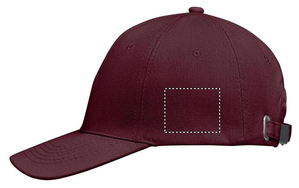 BUFFALO SIX PANEL CAP left side bg