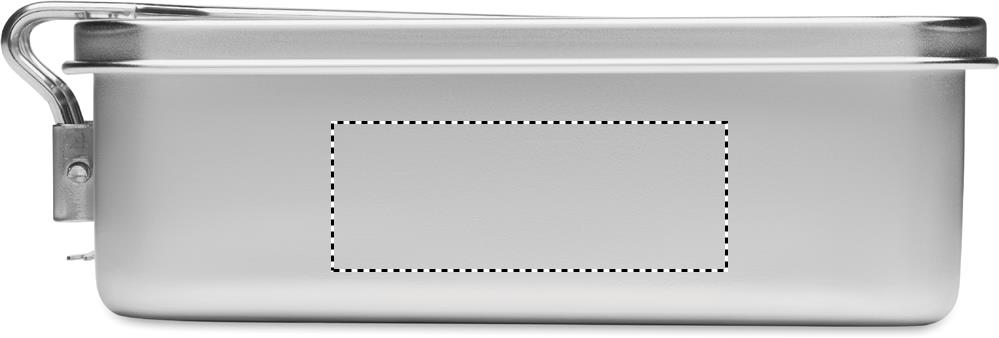 Stainless steel lunch box side 2 14