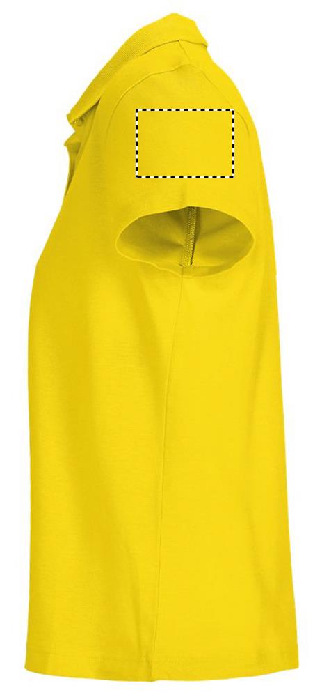 PULSE WOMEN POLO arm left go