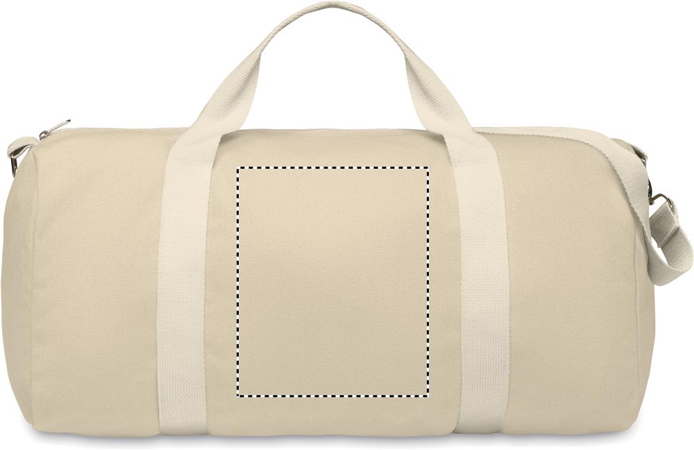 Recycled duffle bag 320 gr/m² back 13