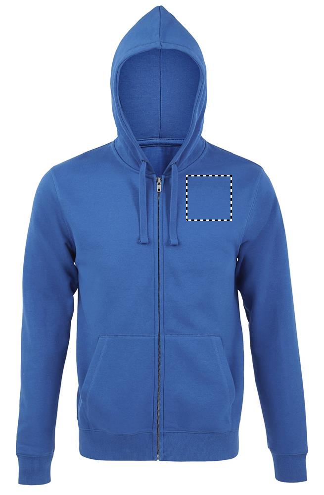 SPIKE HOOD UOMO 280gr chest rb