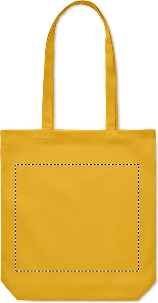 270 gr/m² Canvas shopping bag front 78