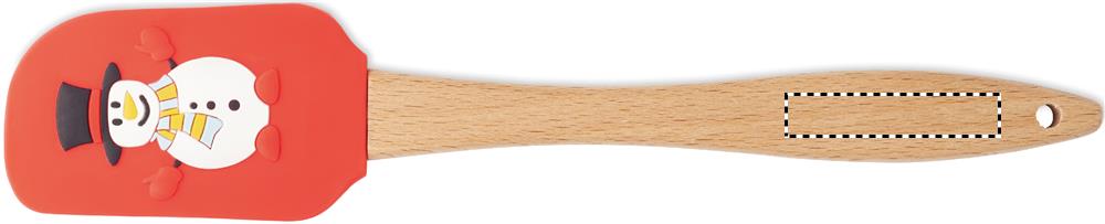 Christmas silicone spatula handle side 1 05