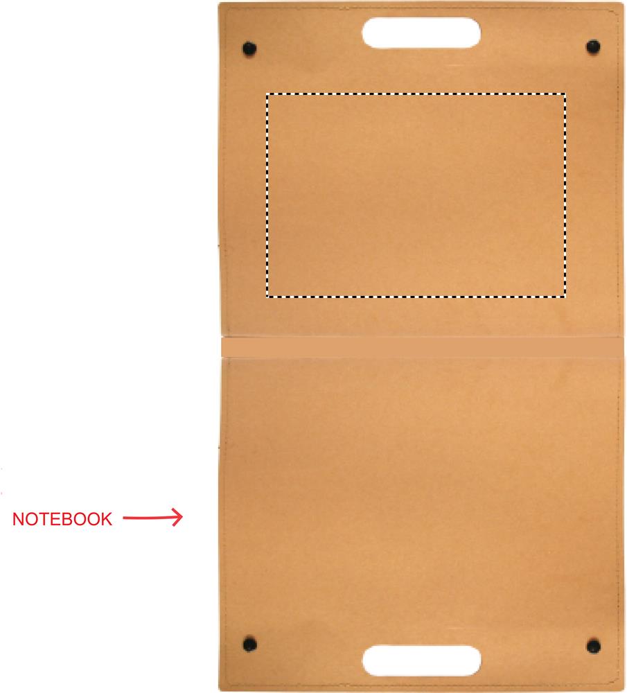 Porta blocnotes in cartone folder 13
