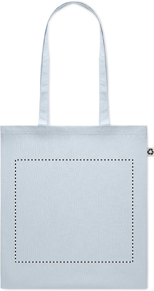 Recycled cotton shopping bag front td1 66