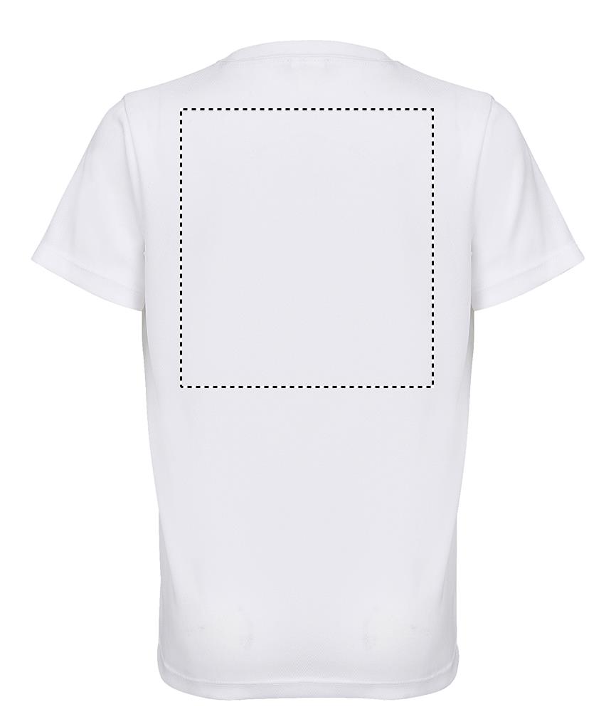SPRINT KIDS SPORTS T-SHIRT back wh