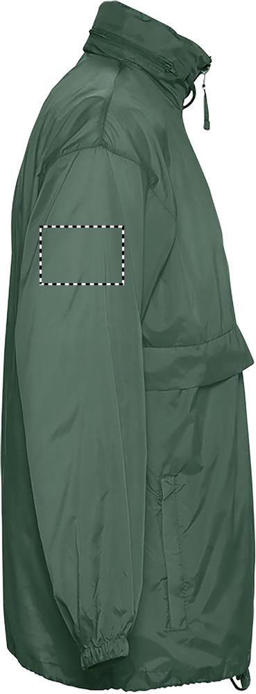 Giacca a vento SURF Unisex arm right fg