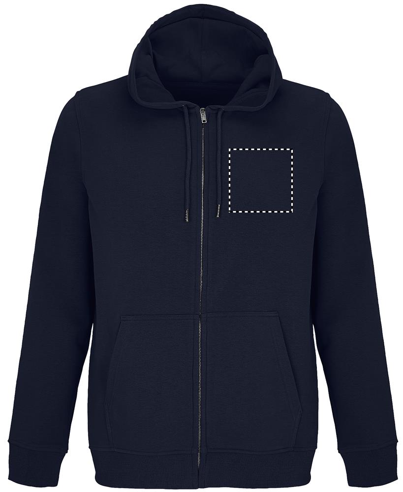 CALIPSO FULL ZIP HOODIE chest left fn