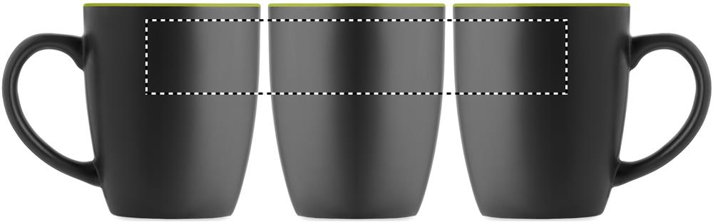 Two tone ceramic mug 290 ml mug tc 48
