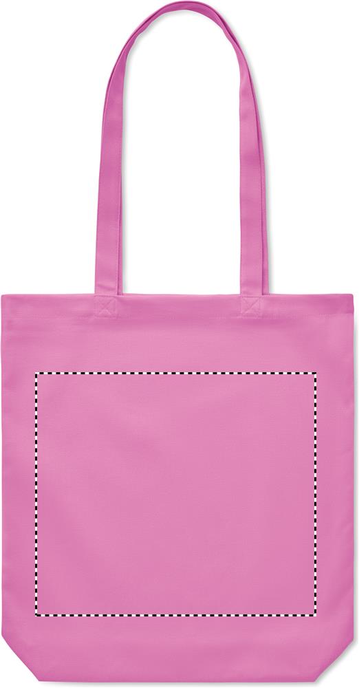 270 gr/m² Canvas shopping bag front 21