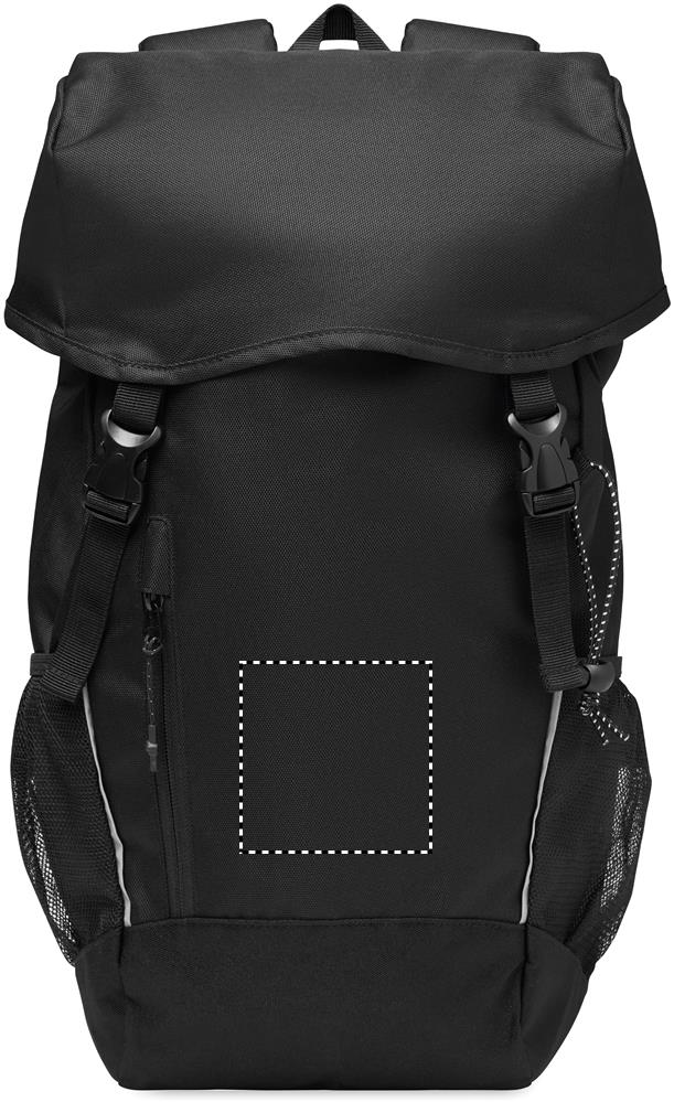 RPET backpack 15L front pocket 03