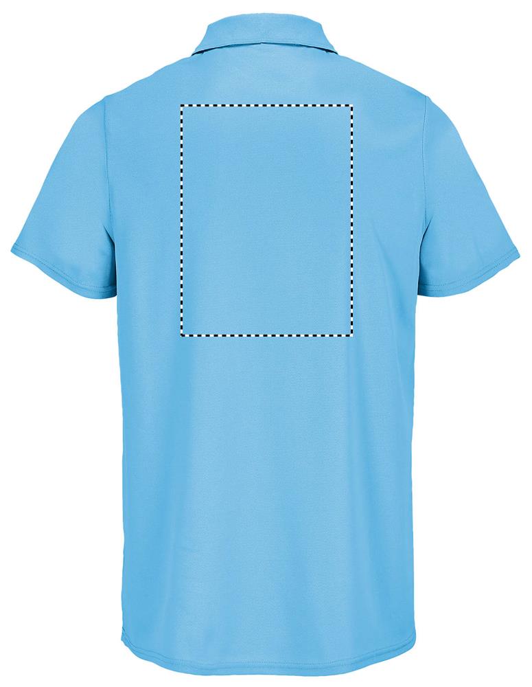 PITCHER UNISEX POLO back aq