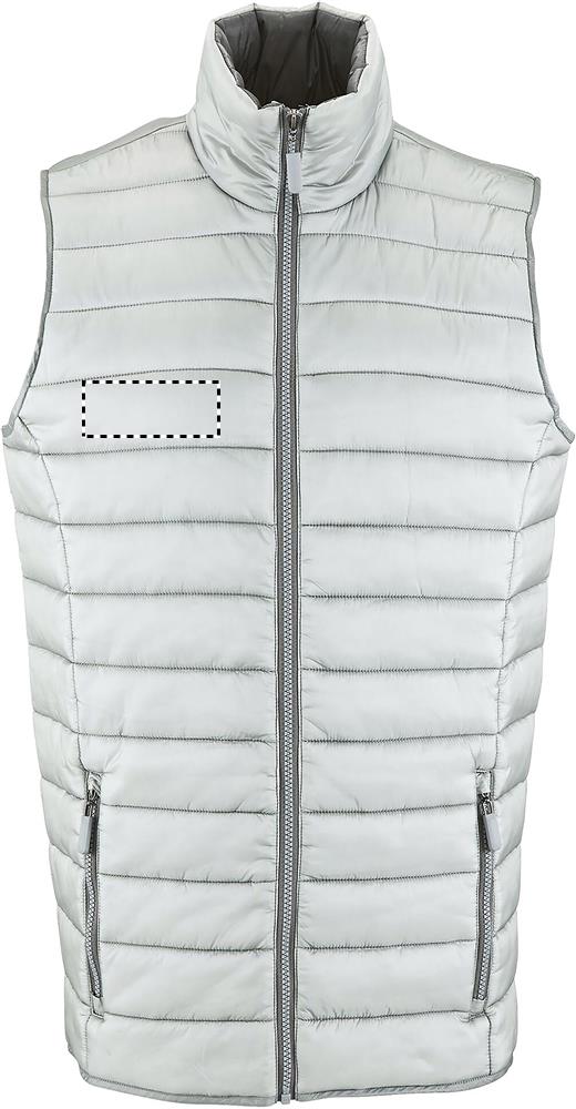 WAVE MEN BODYWARMER 180g chest right mg