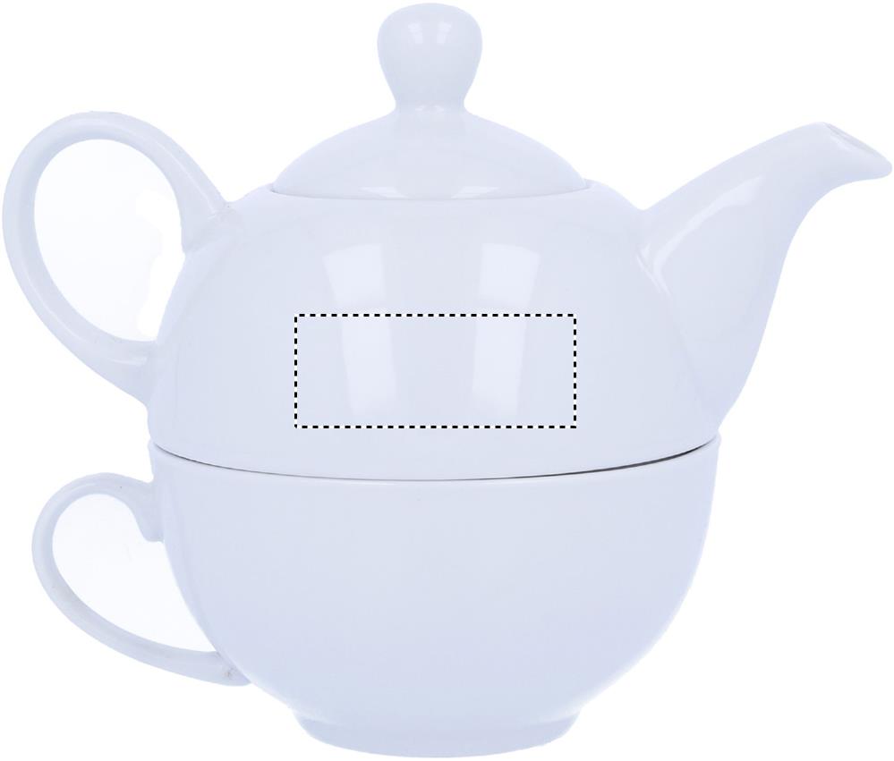 Teapot and cup set 400 ml tea pot right 06