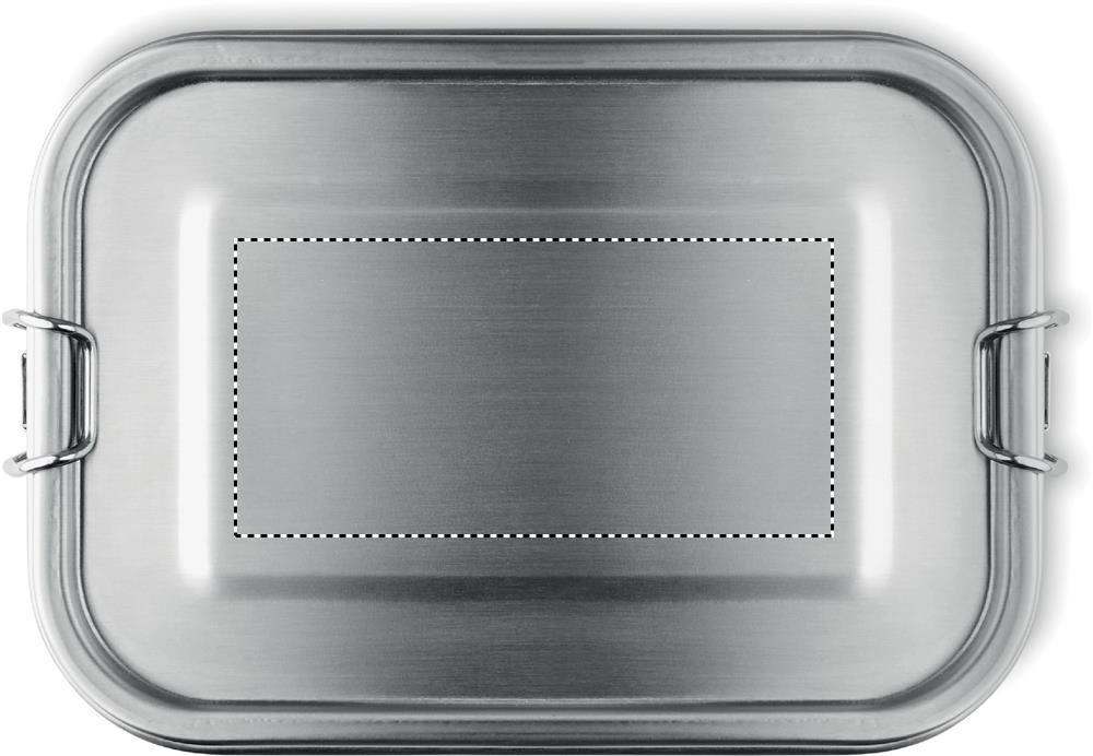 Stainless steel lunchbox 750ml lid laser 16