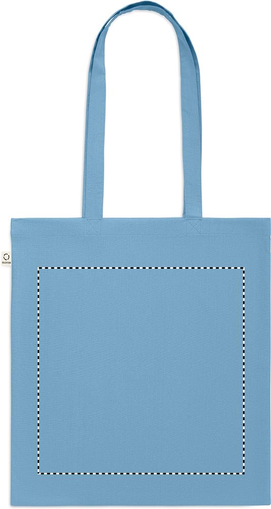 Recycled cotton shopping bag back 20