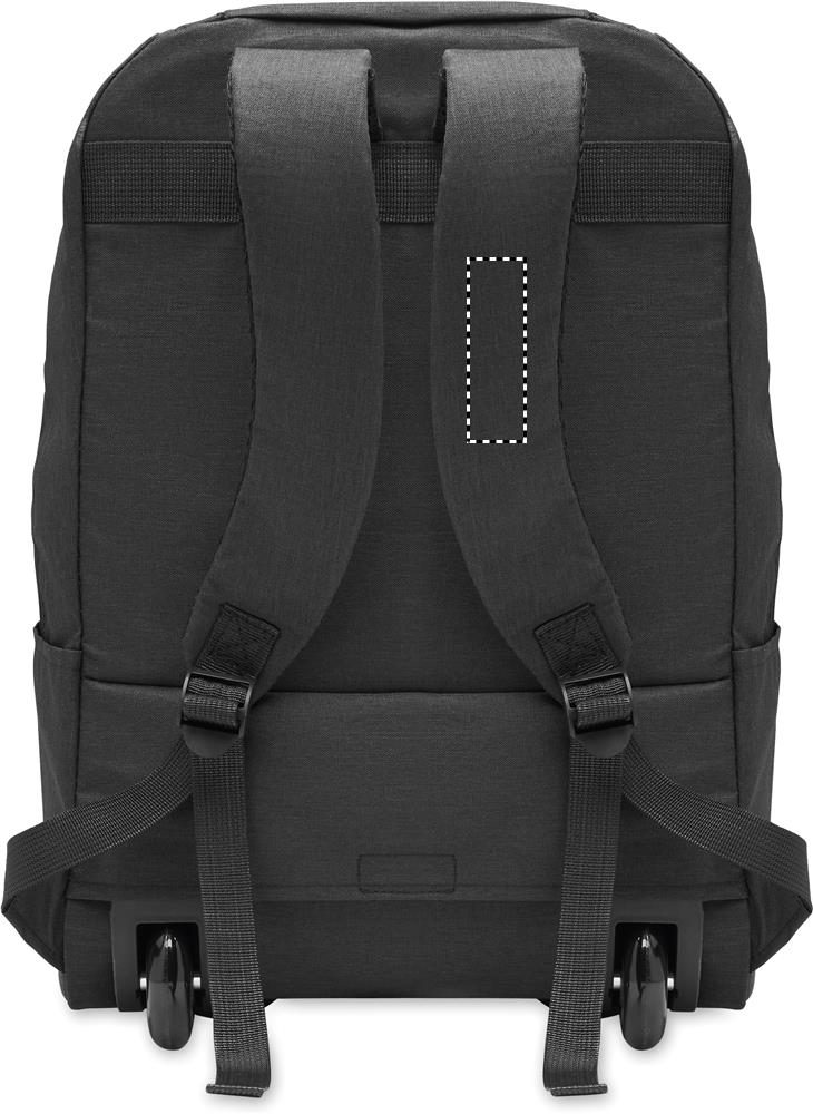 600D RPET backpack trolley shoulder strap left 03