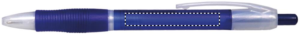 Ball pen with rubber grip barrel right handed 23