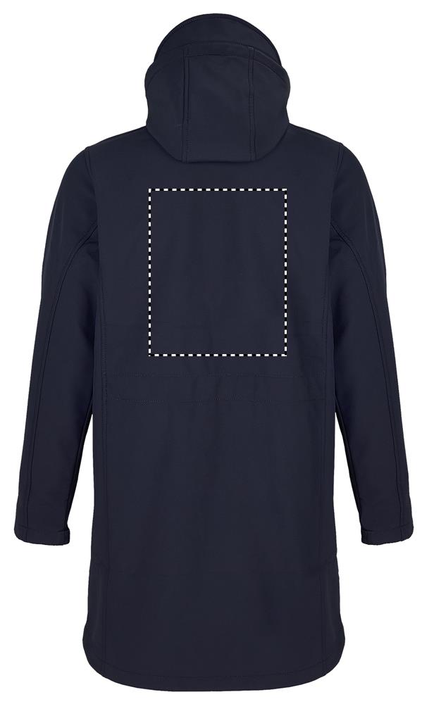 ACHILLE MEN SOFTSHELL LONG back nh