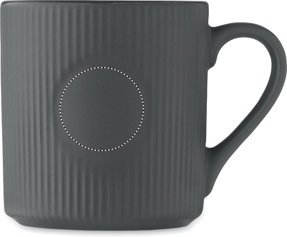 Tazza in ceramica a coste 340 m right handed 15