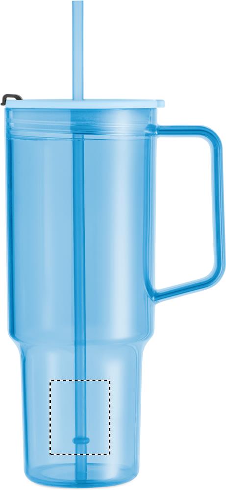 Bicchiere RPET 1200ml right handed lower 52