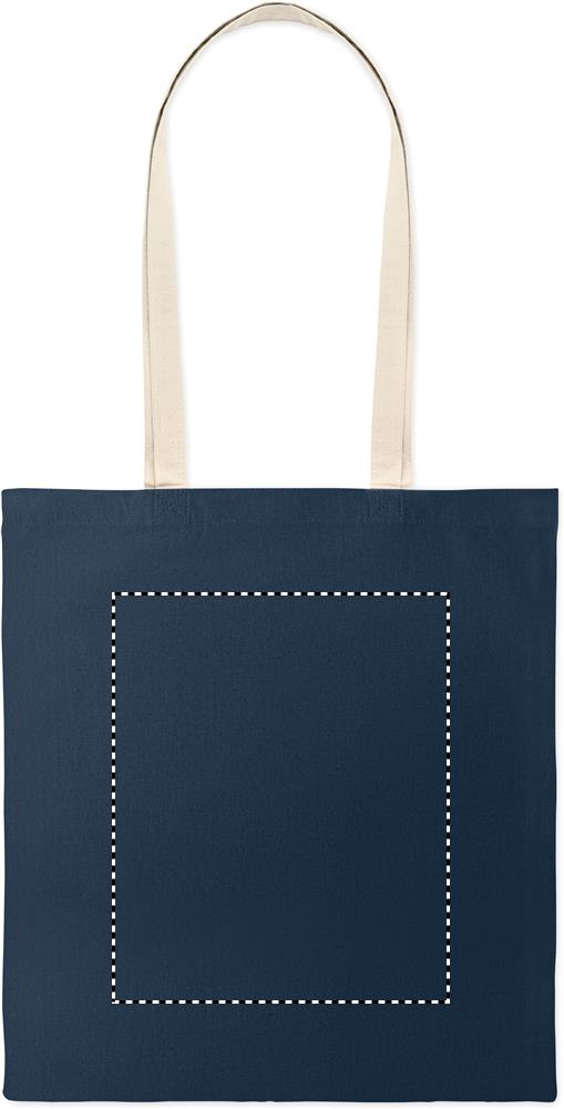 Shopper in cotone embroidery 85