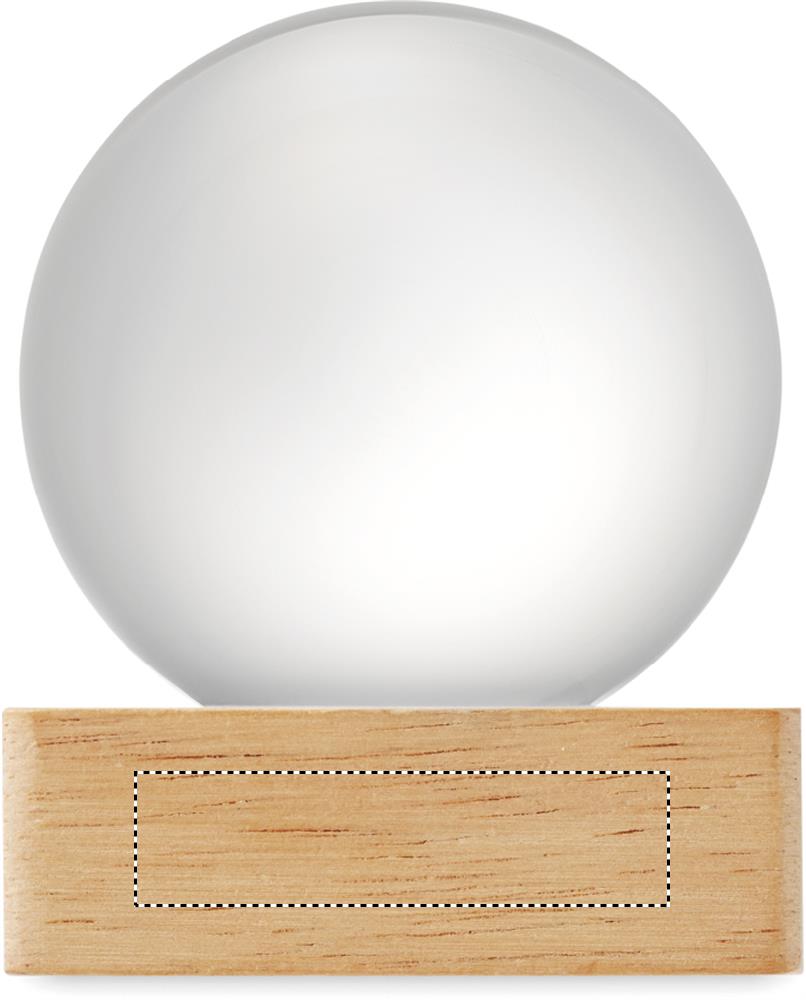 Palla di vetro a LED side 1 40