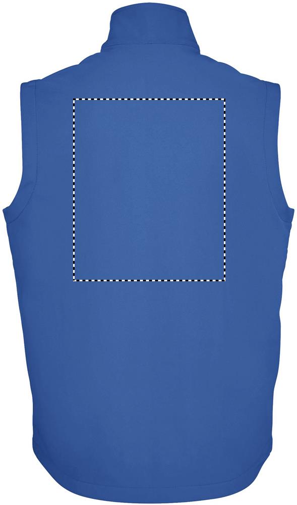 RACE BW MEN SOFTSHELL back rb