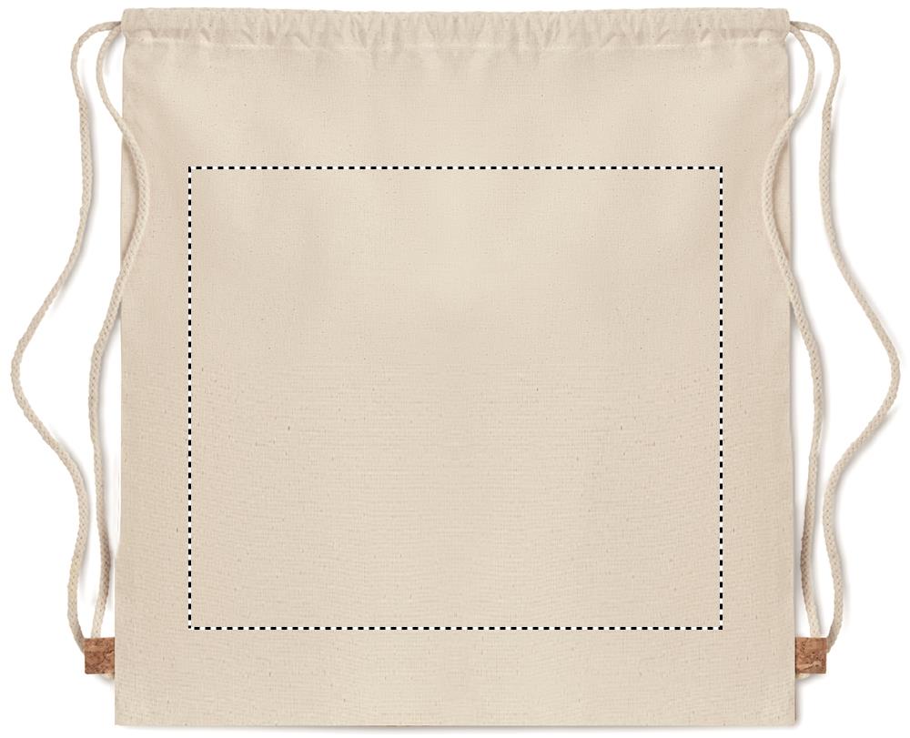 160gr/m² cotton drawstring bag back td1 13