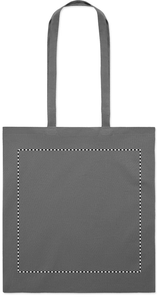 180gr/m² cotton shopping bag back 15