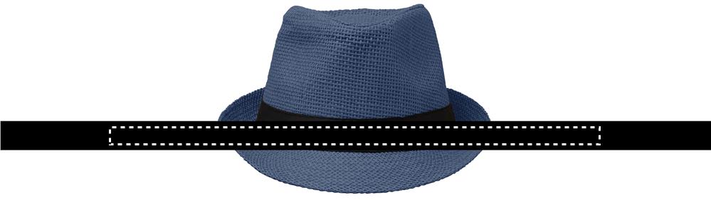 Cappello di paglia band transfer 04