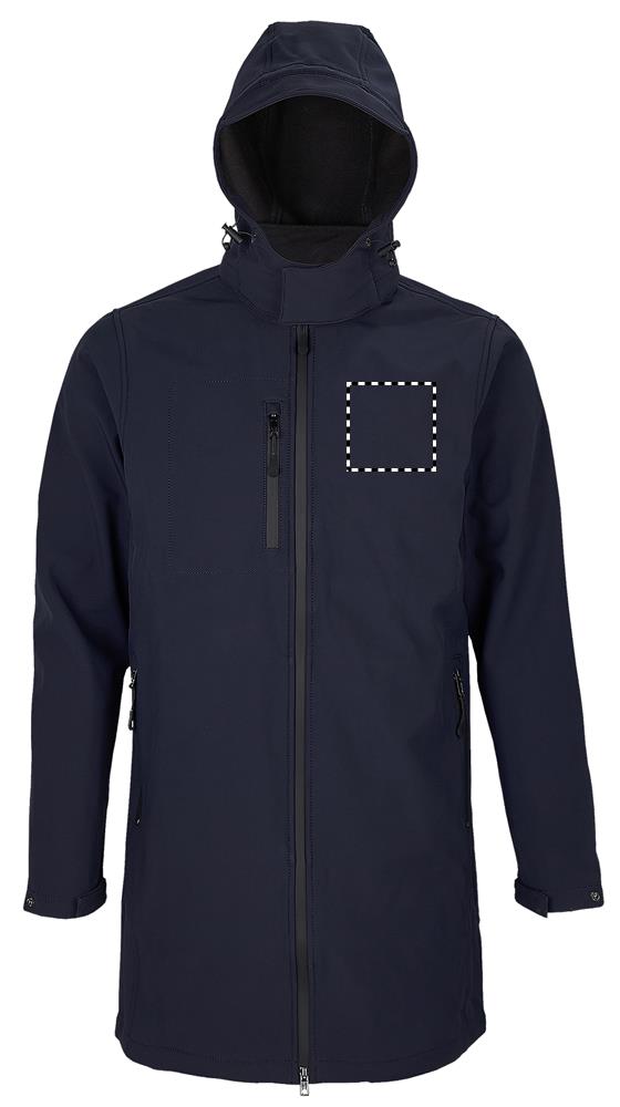 ACHILLE MEN SOFTSHELL LONG chest nh