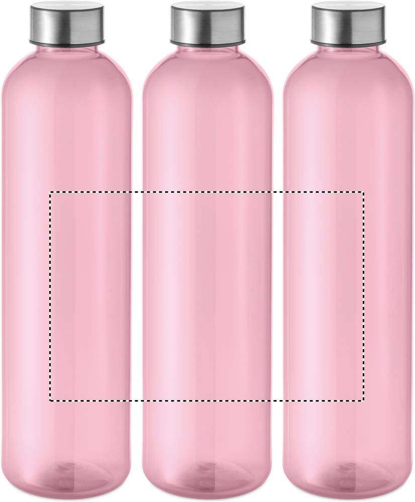 RPET bottle 1000ml roundscreen 31