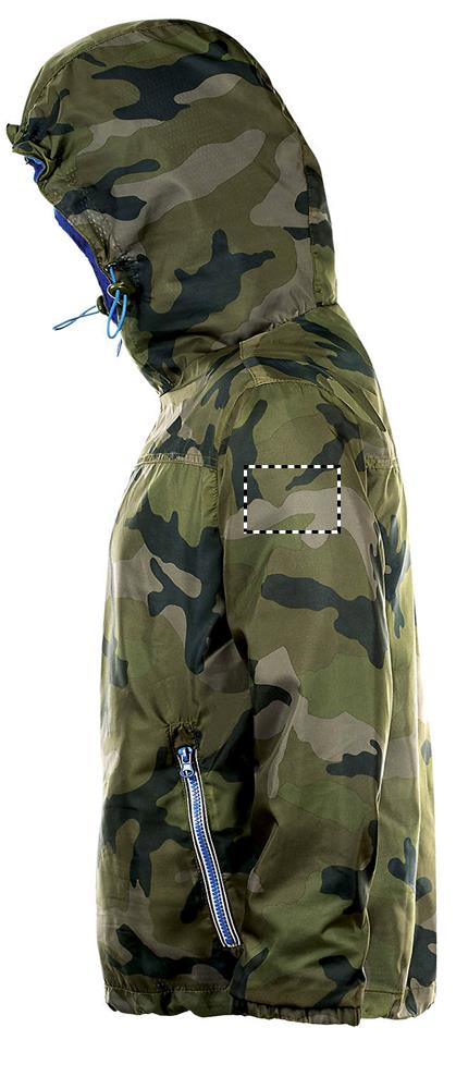 SKATE LINED WINDBREAKER arm left ad