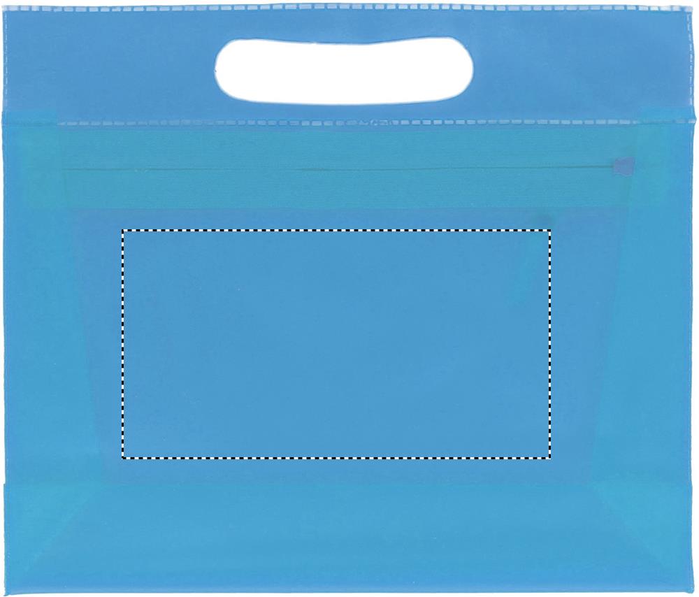 Transparent cosmetic pouch back 04