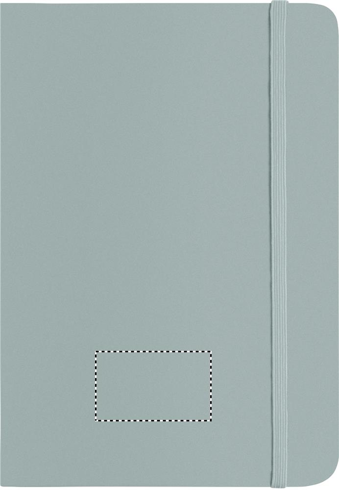 A5 notebook 96 plain sheets front pad 20