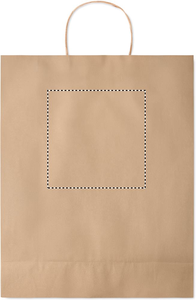 Large Gift paper bag 90 gr/m² back transfer 13